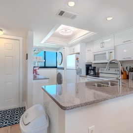 Perfect amount of counter space for all types of meals.