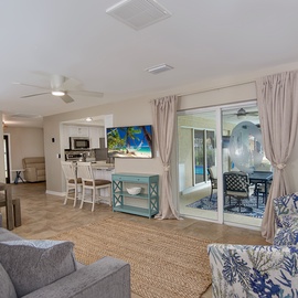 Open floor plan.