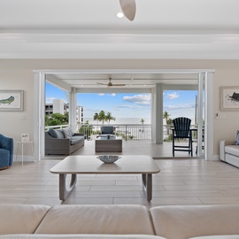 Just off the living room is your ocean view!