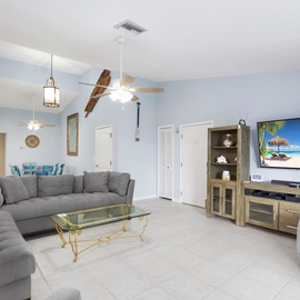 Welcoming bright open Living room.
