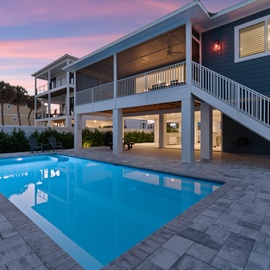 Take a night swim!