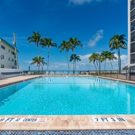 Huge community pool