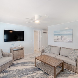 Fun Coastal Living room.