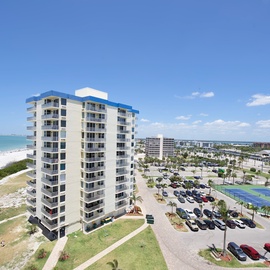 Estero Beach and Tennis building.