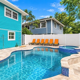 Shared pool area.