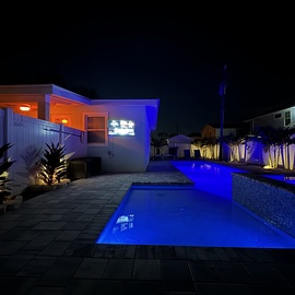 Pool at Night