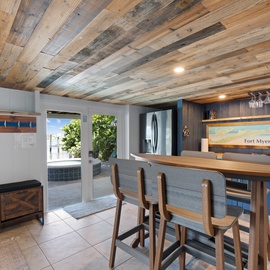 Downstairs dining room
