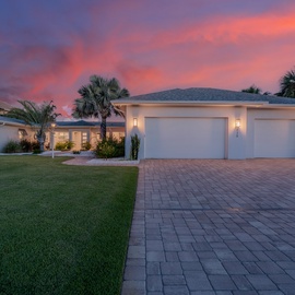 Front of the house.