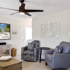 Living area with plenty of comfy seating options.