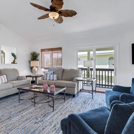 Bright open living room.