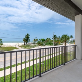 Just across the street from the beach!
