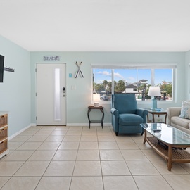 Front entry and main living room.