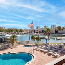 Pool on the water