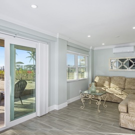 Sitting area with lanai view