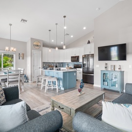 Stunning gathering area!