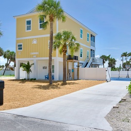 Welcome to Dink or Swim- Complete with private pickle ball court!