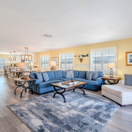 Upper Living room.