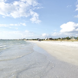 Gorgeous beach just steps away