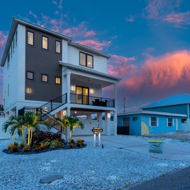 Sunset at Mod Cottage!
