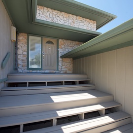 Steps up to home