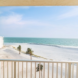 Beach views from your balcony.