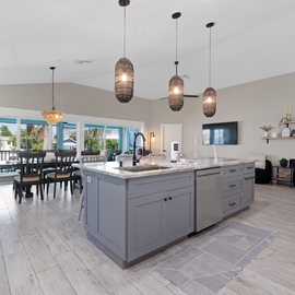 Beautiful open concept.