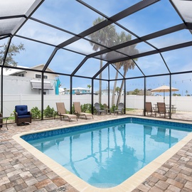 Enjoy the new pool!