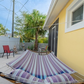 Relax on the Hammock.