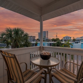 Sit on the deck and enjoy the sunset!