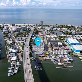 Harbor House Location Looking Towards the Gulf