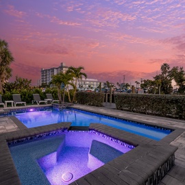 Enjoy the views from the pool.