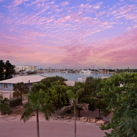 Top floor view of the bay!