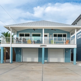 Double garage parking.