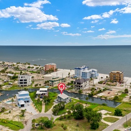 Flip Flops Forever Aerial View