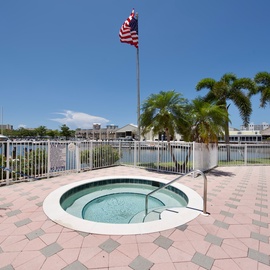 Hot Tub Overlooking the Water