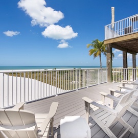 Beach views from Deck