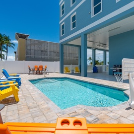Awesome pool area.