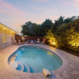 Spend time with the family in your private pool!
