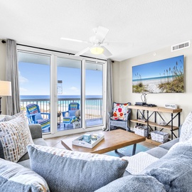 Welcome to Pelican Beach 918 - Apres Beach with breathtaking gulf views just steps from your private balcony.