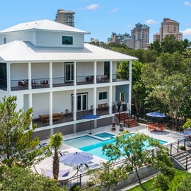 Large sprawling 8-bedroom home.