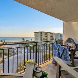 Unwind on your private balcony with stunning ocean views, where morning coffee and evening sunsets create perfect moments of tranquility.