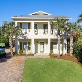 Front of home, parking for 4 vehicles