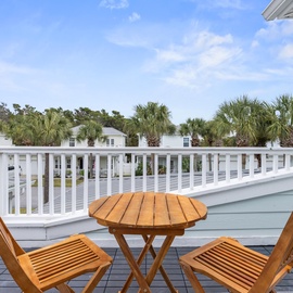 The Salty Bean balcony