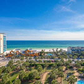 Sweeping views of the coastline and resort grounds set the scene for a memorable stay.