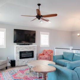 M853: Just Horsin Around l Top Level Living Area