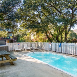 OSK07: Blue Heron House | Private Pool Area