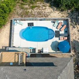 DU506: Salty Duck | Private Pool Area - Aerial View