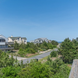 OH92: Banks Retreat  | Top Level Front Deck View