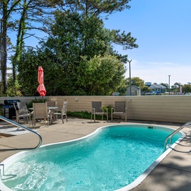 CL572: Endless Sunsets in Corolla Light l Private Pool Area