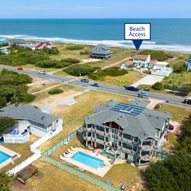 SH71: Savannah Dawn | Aerial View to Beach Access